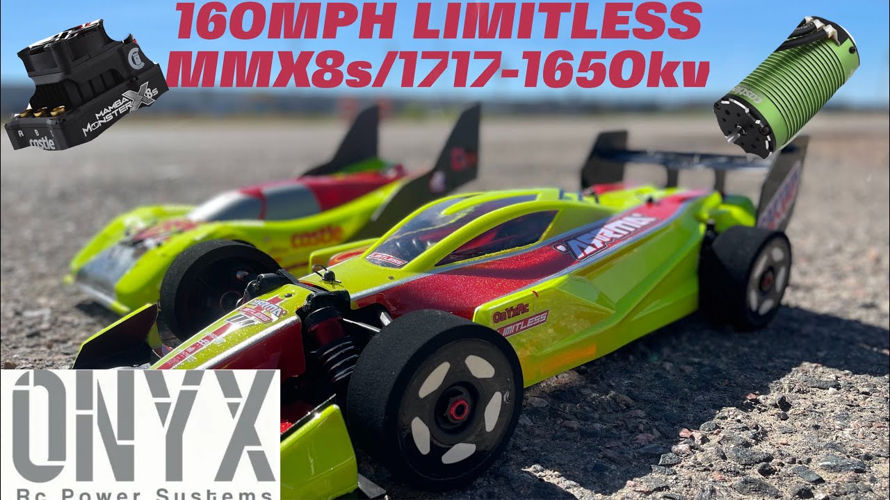160MPH Limitless Openwheel with Castle MMX8s and 1717 