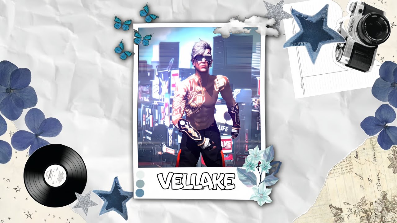 Vellake😌❤️&zwj;🩹|| FreeFire New Lobby Cc Xml video 💫|| FreeFire New Lobby Trend #freefire ||