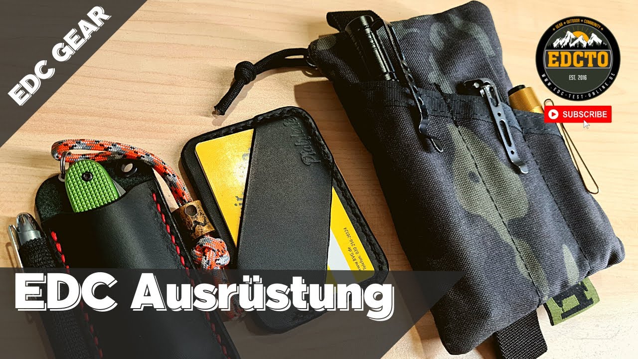 Everyday Carry Sept 21 | EDC Organizer | Messerh&uuml;lle f&uuml;r Victorinox | Microwallet | edctestonline
