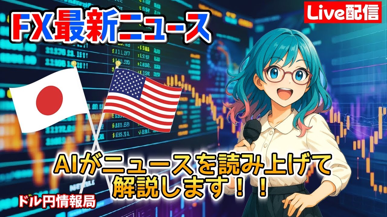 【FXライブ配信】2026.3/4.7:03~AIが最新ニュースをすべて読み上げます！リアルタイムでドル円レートをお知らせしニュースが入り次第、今後のドル円レートについて詳しく解説していきます。