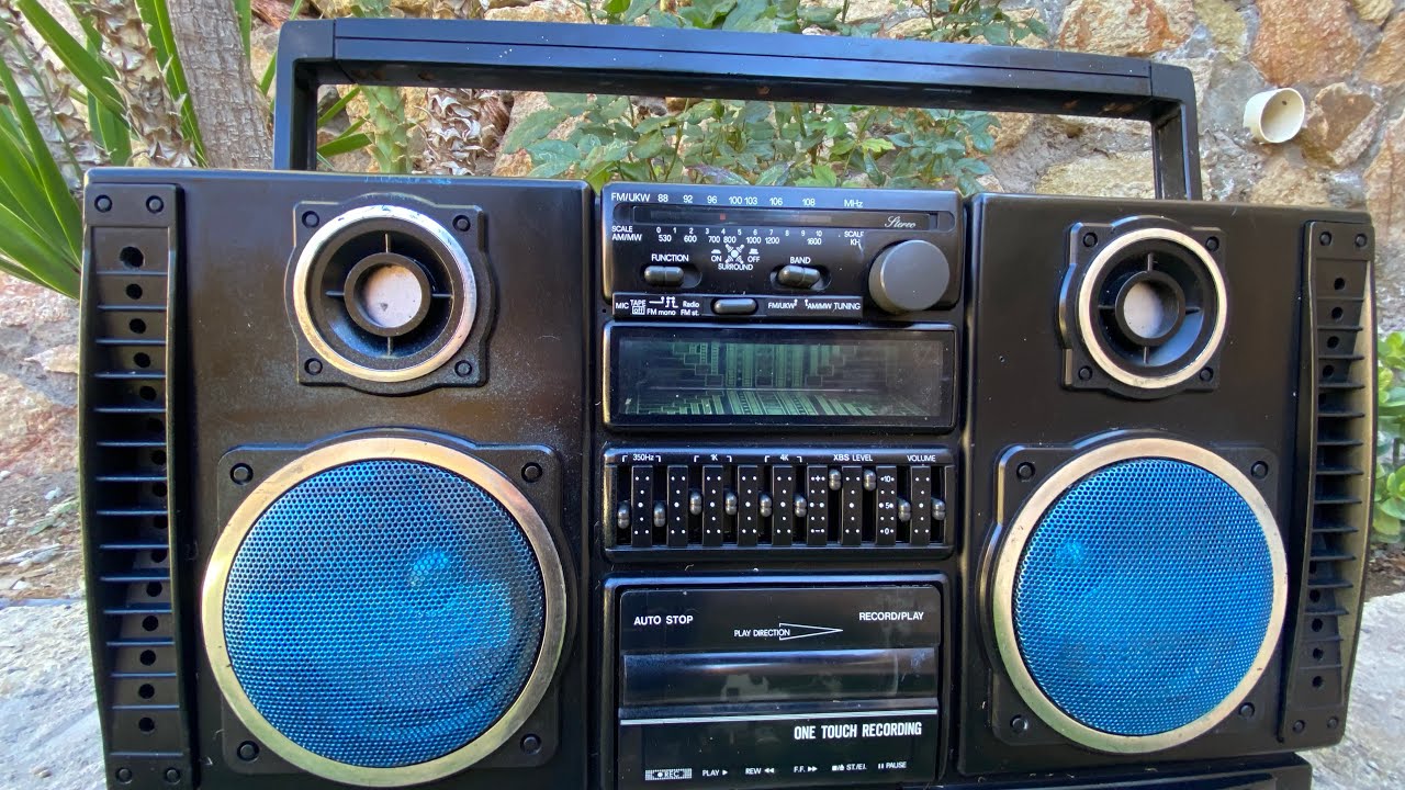 Vintage Boombox General Sound GS-707T Radio Cassette Player
