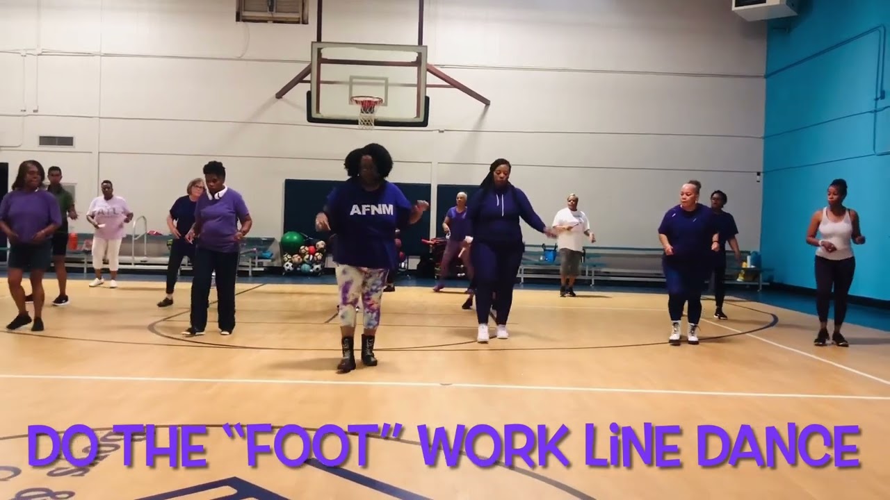 💜 Do The “FootWork” Line Dance 💜