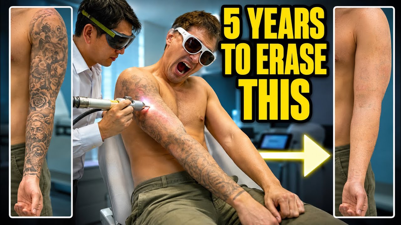 Tattoo Removal - Sleeve Removal