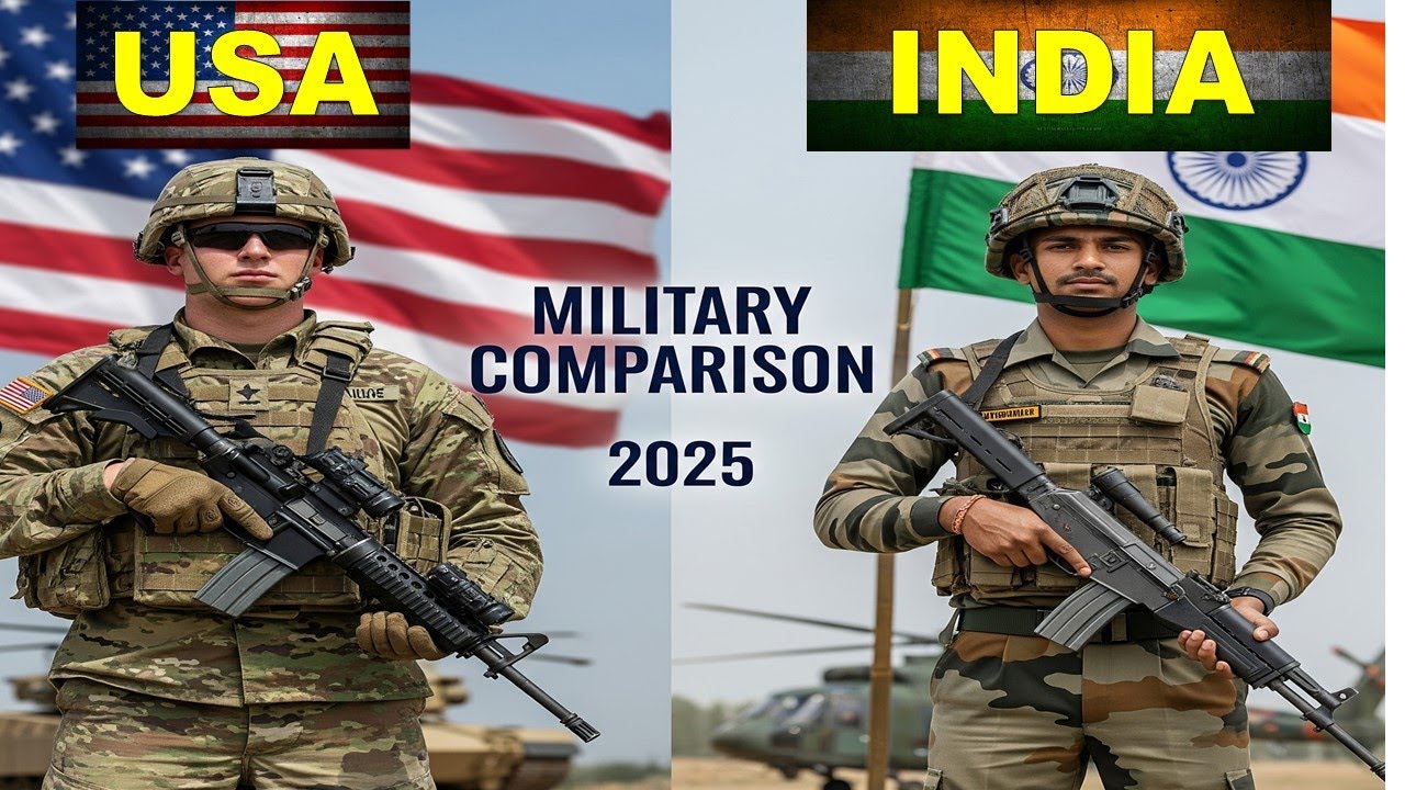 USA vs India Military Power Comparison 2025 – Shocking Results Revealed!