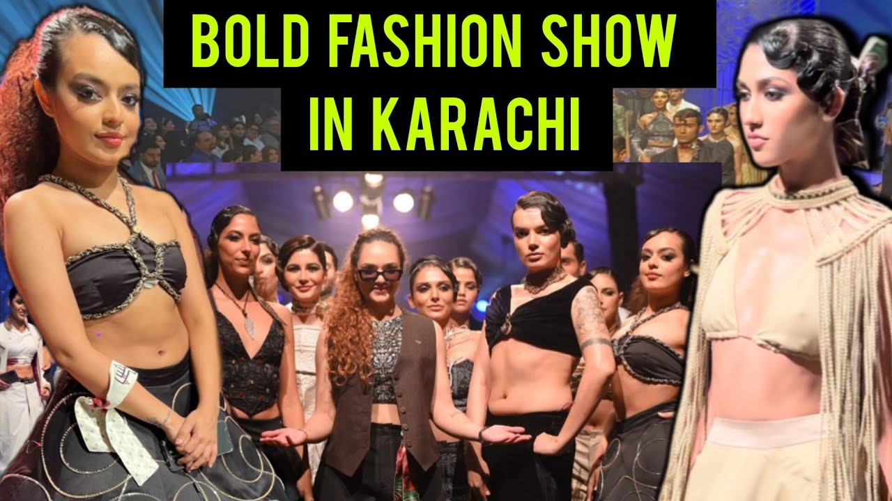 Bold Fashion Show - Parisha Adnan - Beautiful Models - Nabila Salon