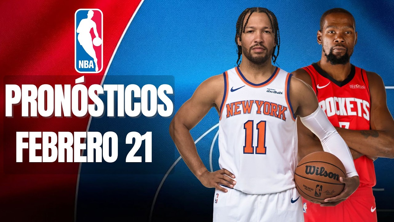 🏀🔥PRONÓSTICOS DE LA NBA PARA HOY SÁBADO 21 DE FEBRERO | PICKS GRATIS🔥🏀