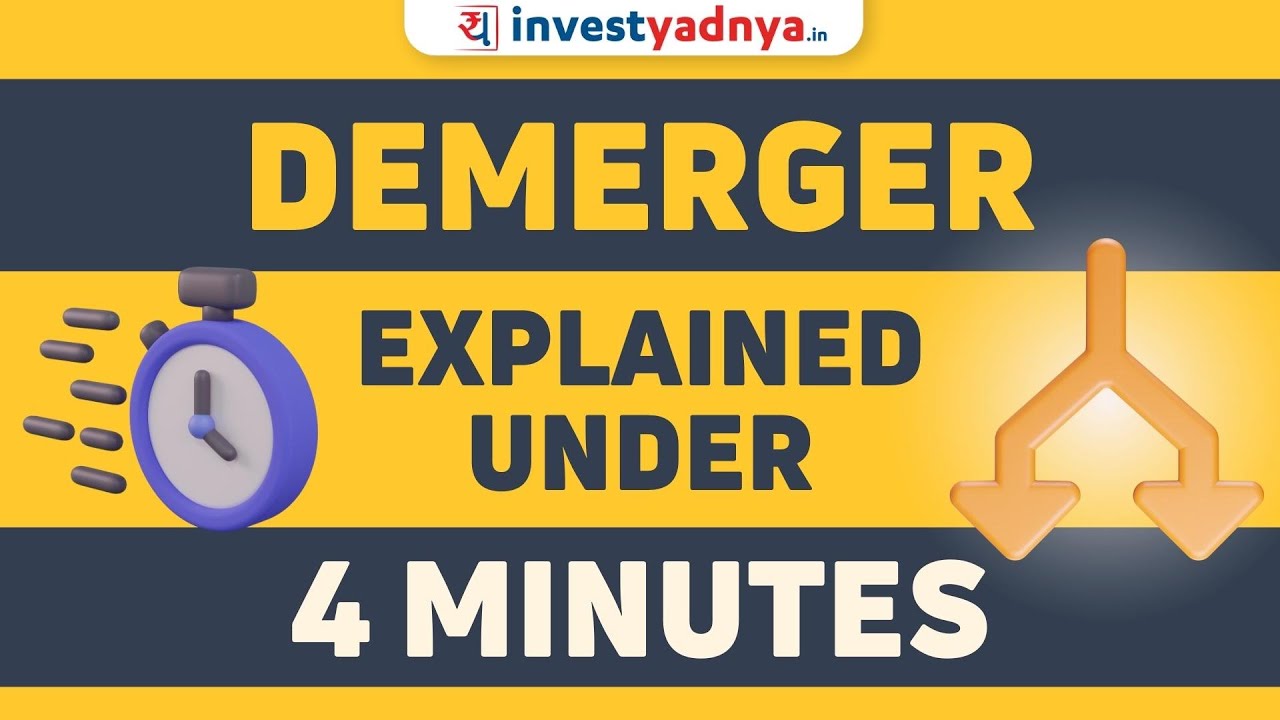What is Demerger? | Demerger Explained in Hindi (with English subtitles)