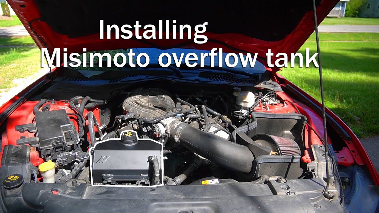 INSTALLING Mishimoto Coolant tank on S550 - Misimoto overflow tank