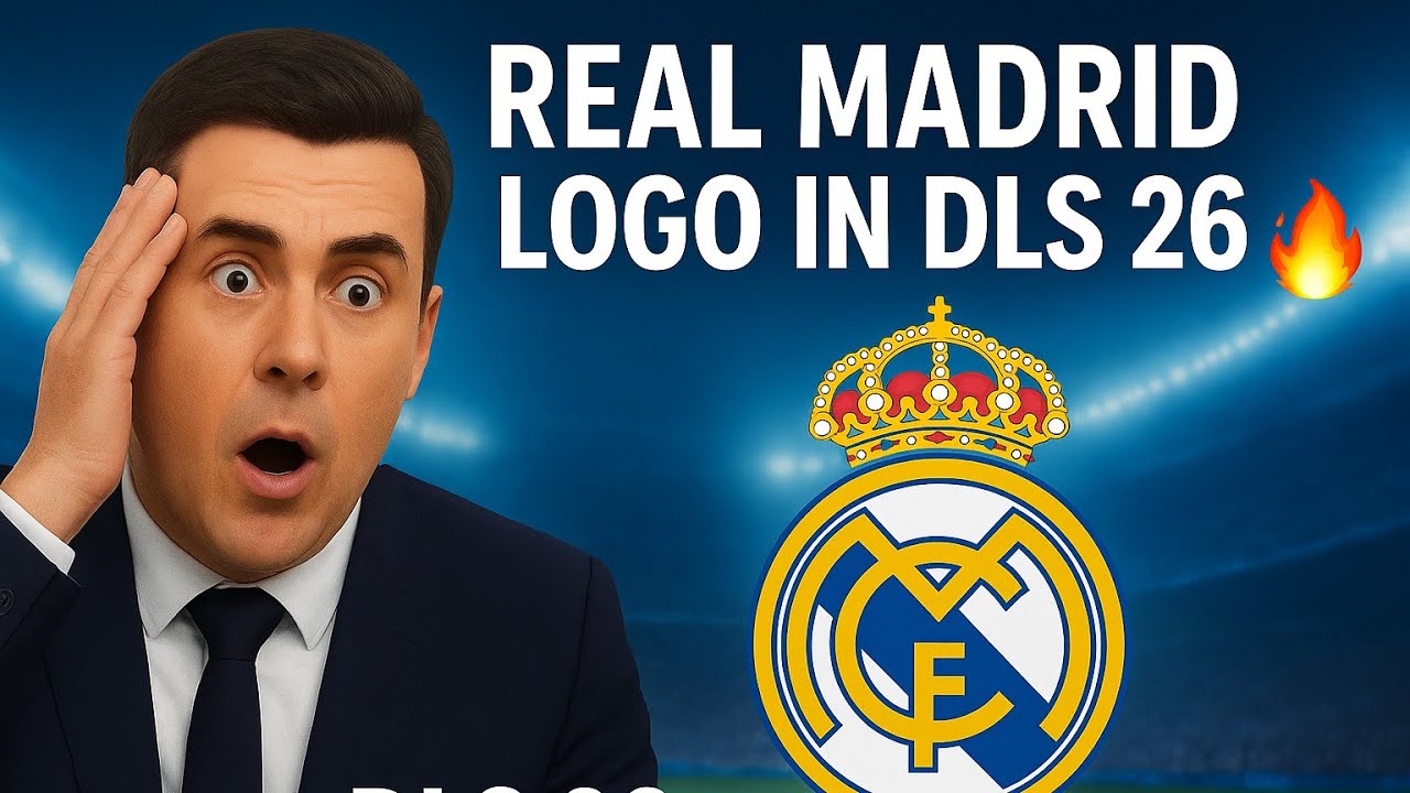 DLS 25 REAL MADRID LOGO 😱😱🔥