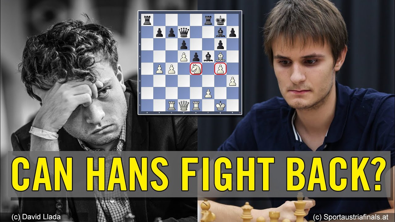 Can Hans fight back? | Konstantin Peyrer vs Hans Niemann | U20 World Junior Championship 2023