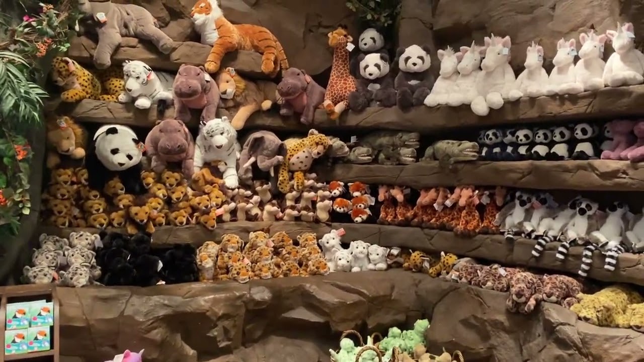 Rainforest Cafe Nashville Tennessee Gift Shop (Stuffed Animals)