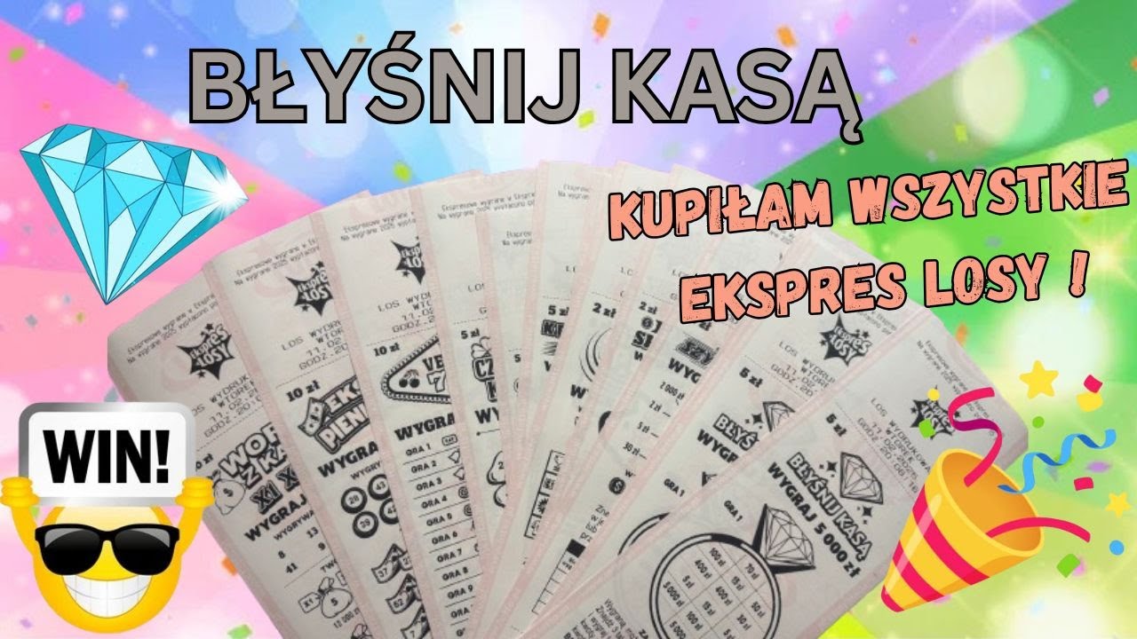 CAŁY PAKIET EKSPRES LOSÓW I NOWOŚĆ !💥😍BŁYŚNIJ KASĄ!💍💎 #lottery #lotto #ekspreslosy #zdrapki #wygrana