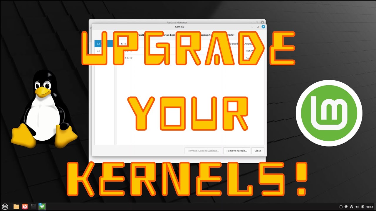 Upgrading Your Kernel The Official way on Linux Mint