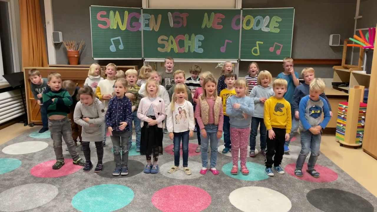Bodelschwinghschule Waredorf: Die 1a singt 