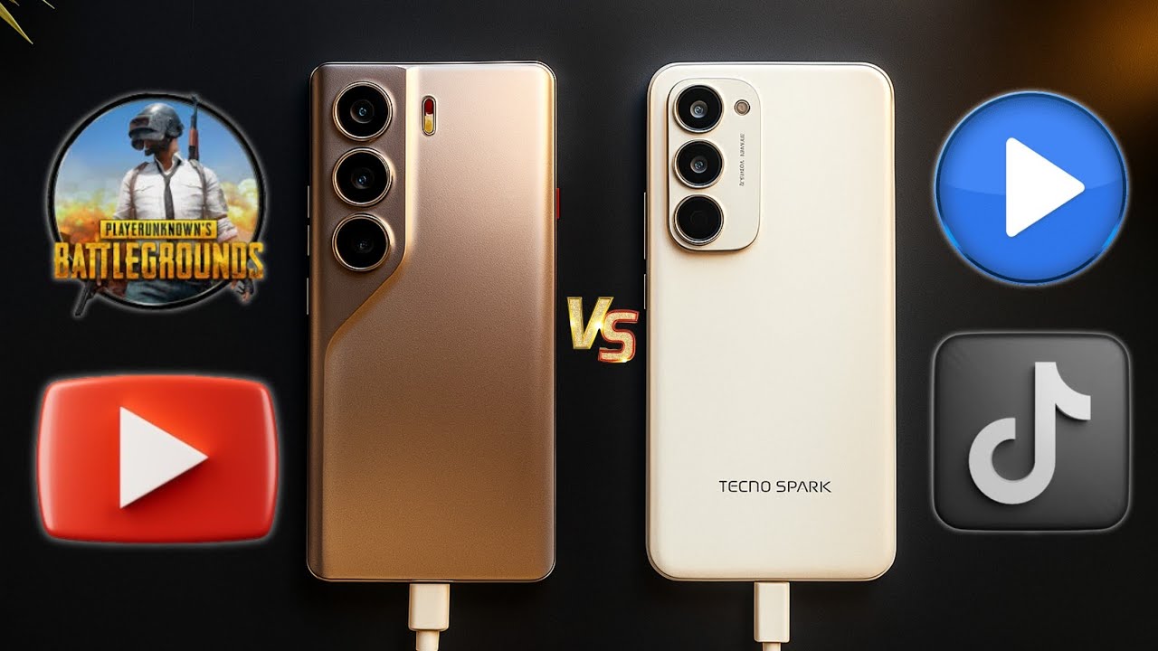 Battery Drain Test Tecno Spark 40 Pro Plus vs Tecno Camon 40 Pro | 5200 mAh | 🔋🔥🌡️| 100%--0% | 