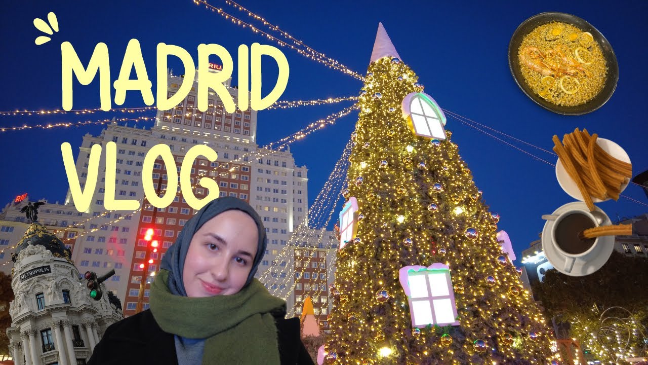Madrid’de Bir Gün 1 🇪🇸 | Retiro Park, Paella, Cibeles Meydanı, Gran Via Caddesi, Şehir Turu | Vlog 1
