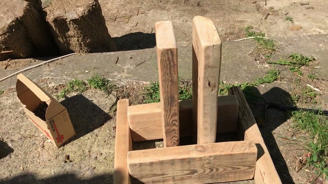 DIY/How i make rocker chair / как я сделал балансир для детской площадки