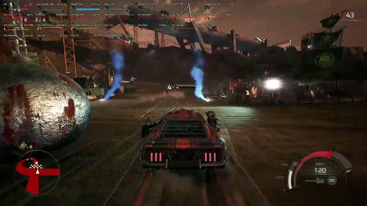 carmageddon rogue shift 9800x3d 7900xtx