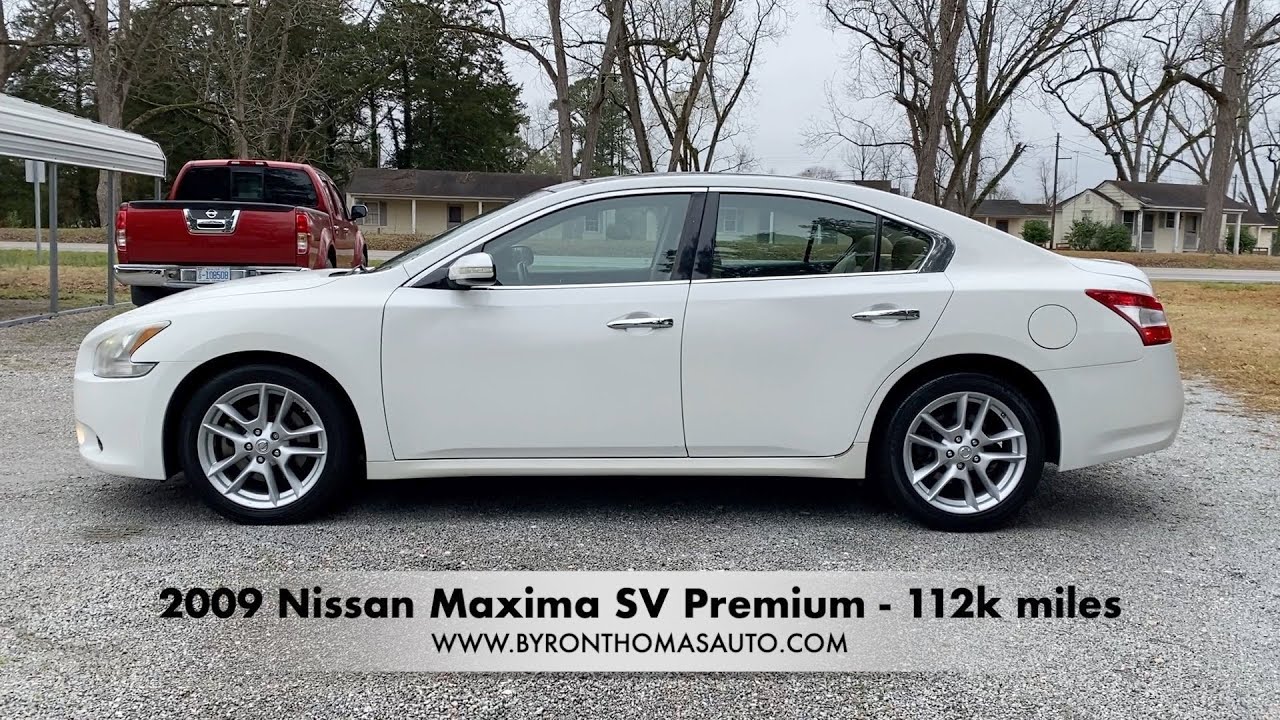 2009 Nissan Maxima SV Premium w/ 112k miles - ByronThomasAuto.com - Scotland Neck, NC