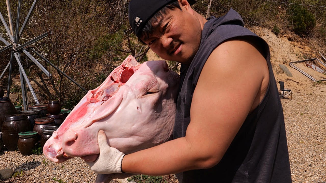 소머리 직접 삶아 만든 국밥! 우설수육은 쫀도옥~ 쫀도옥~ 기가맥히네요~(feat.리틀굽남)