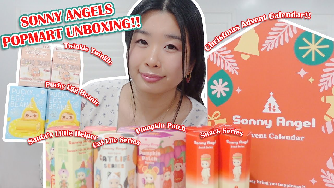 Распаковка посылки Sonny Angels и PopMart (๑&bull;ᴗ&bull;๑) + Моя новая полка для мелочей! Закуски, тыквенн...