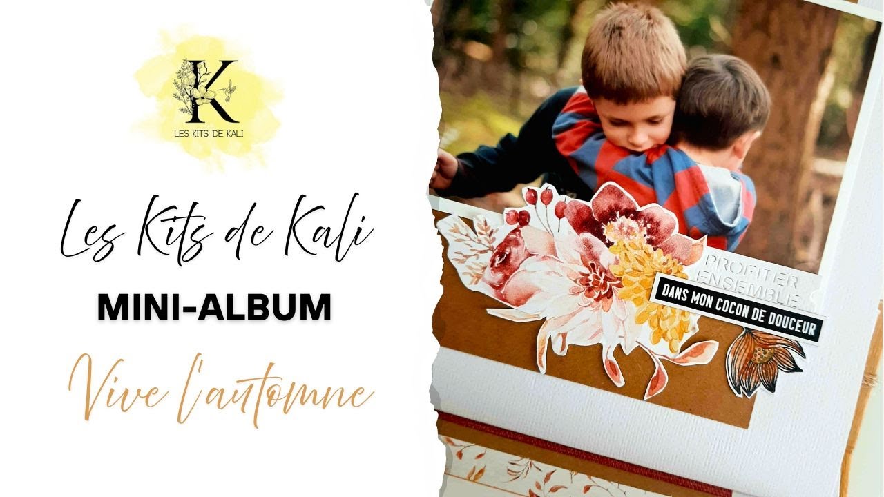 Kit Mini album : Vive l'Automne