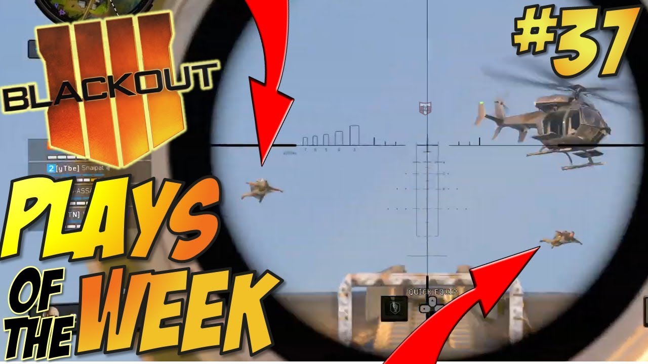 NO WAY!! - Call of Duty Black Ops 4 Plays of the Week - BLACKOUT #37