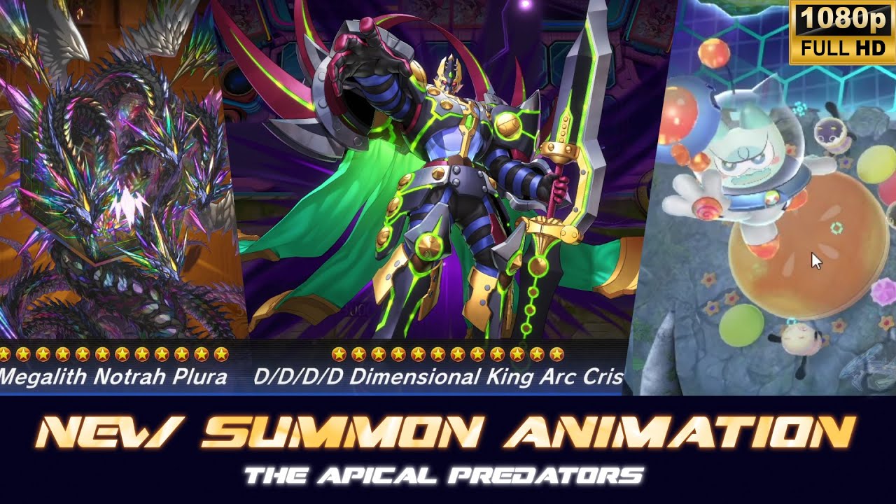 NEW SUMMON ANIMATION - The Apical Predators ‼️  [Yu-Gi-Oh! Master Duel]​