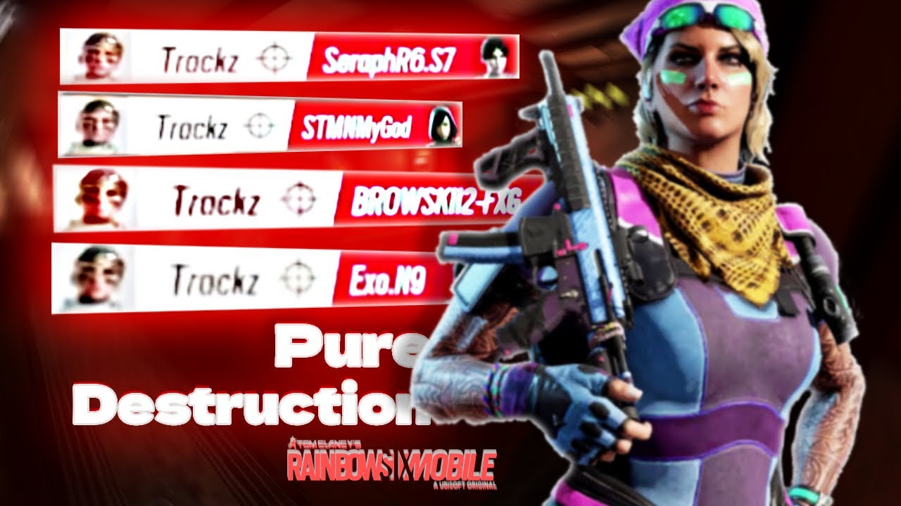 5 Minutes of PURE DESTRUCTION on Rainbow Six Mobile