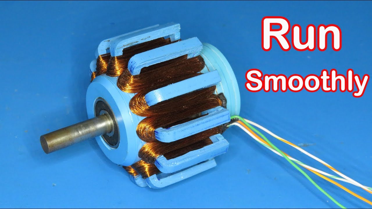 How To Make Brushless Motor , New idea 2020