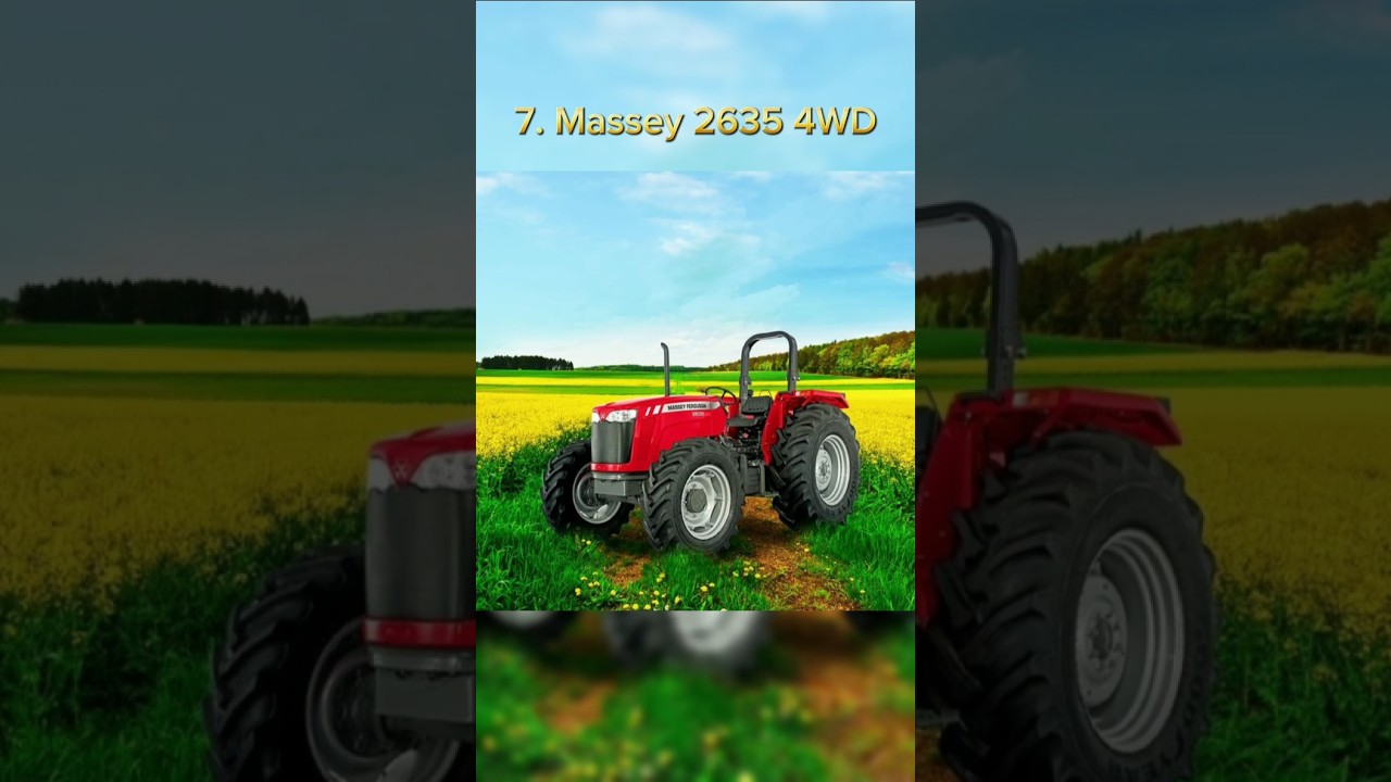 #tractor Top 10 Powerfull Tractor in India 2️⃣0️⃣2️⃣4️⃣ || powerful Tractor #shorts #ytshorts #viral