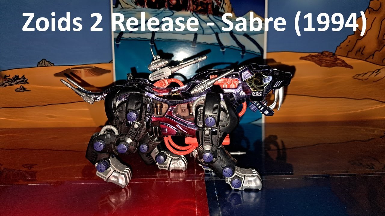 Zoids 2 Release - Sabre - 1994 (With English Subtitles)