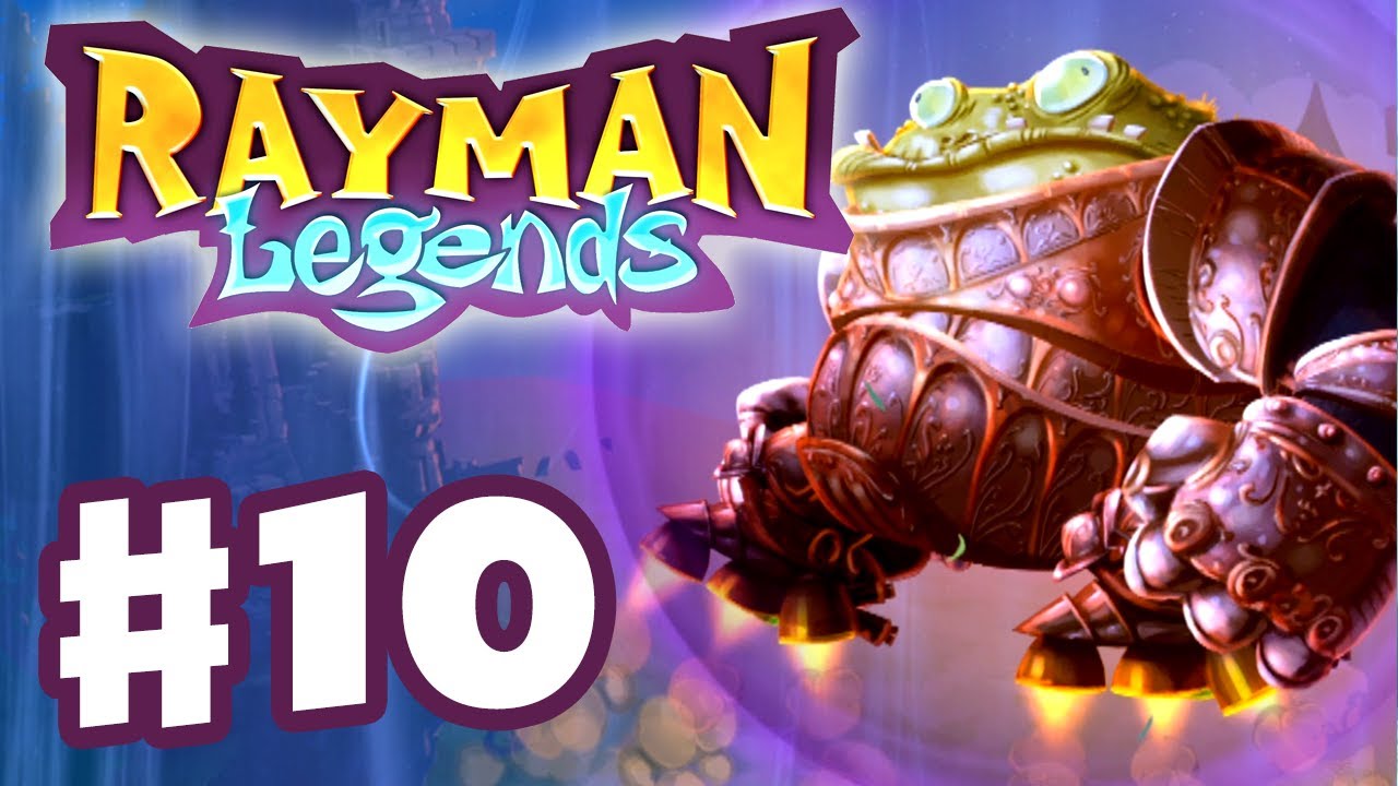 Rayman Legends - Gameplay Walkthrough Part 10 - Giant Armored Toad Boss (PS3, Wii U, Xbox 360, PC)