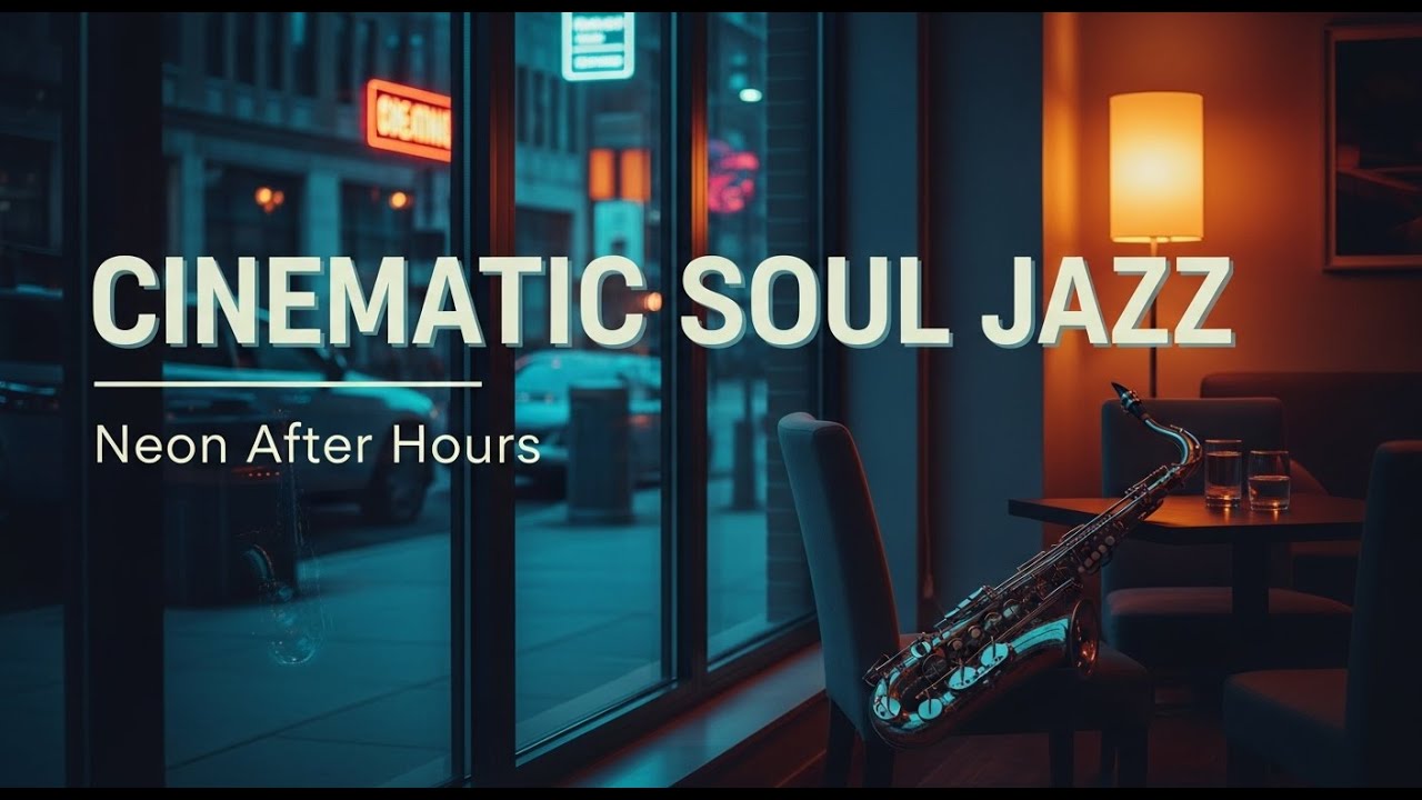 [Playlist] 🎷 Neon After Hours | Cinematic Soul Jazz for Quiet Streets - Groove Lab