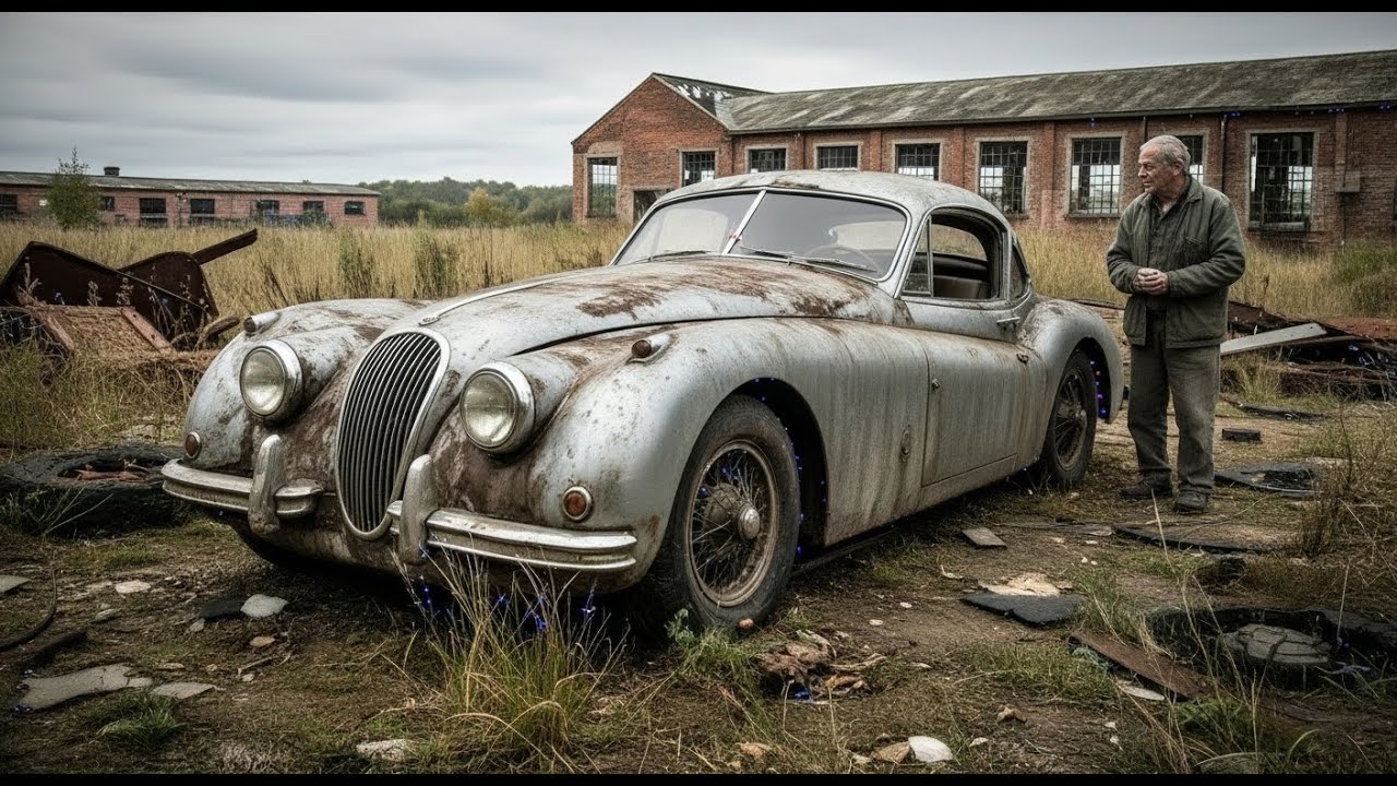 ASMR Car Restoration Full Rebuild of Silver Jaguar XK120 1948 from Abandoned Condition to Looking Ne