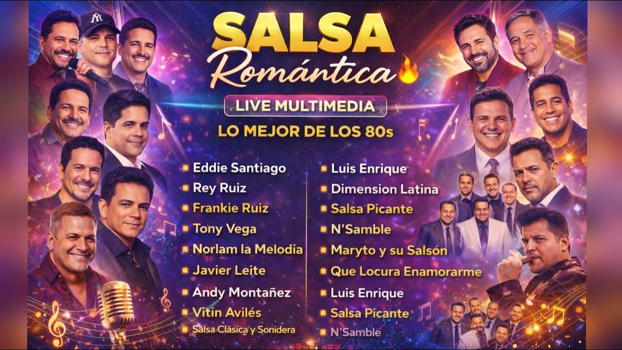 👉 LA MEJOR SALSA ROMÁNTICA DE LOS 80s ❤️🎼 | JOYAS ETERNAS DEL AMOR