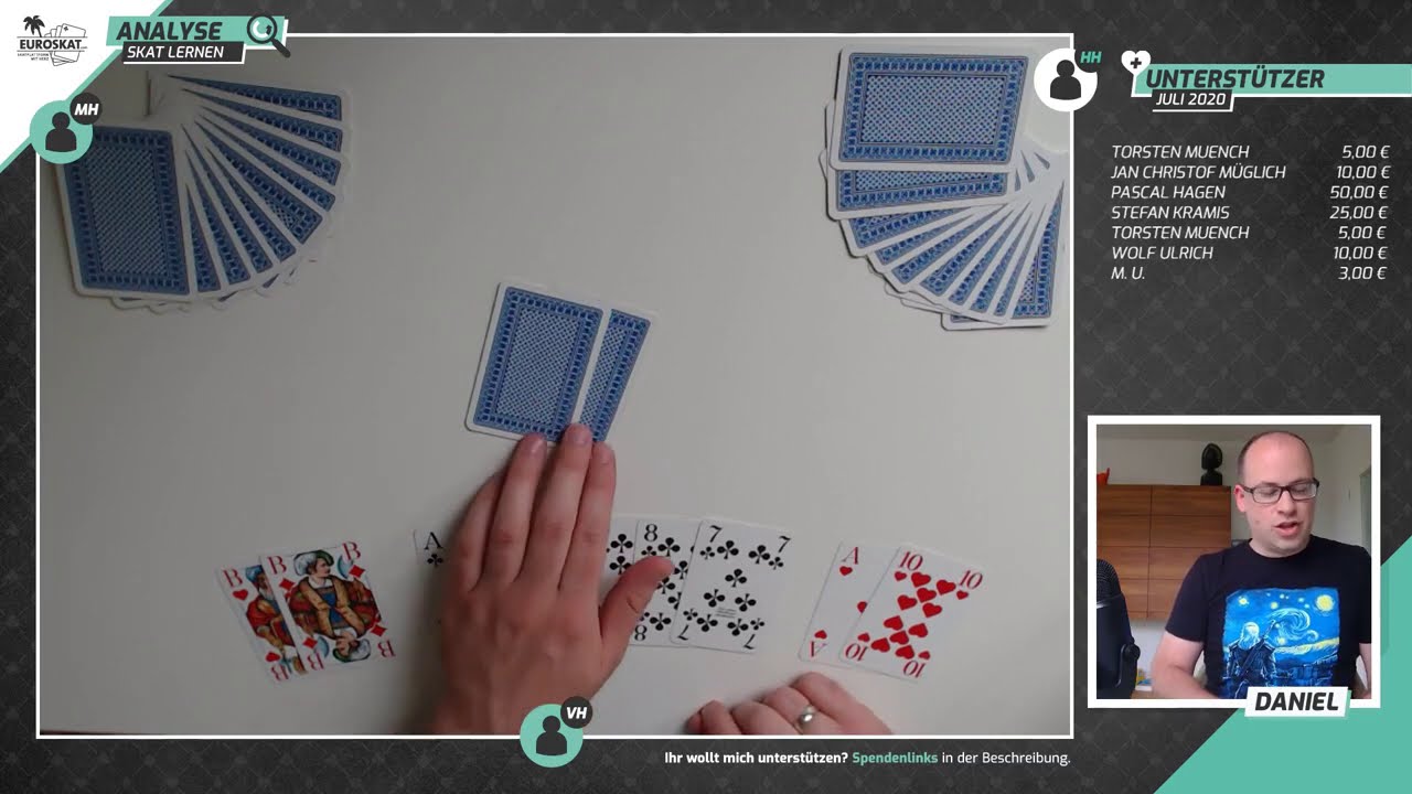 OMG - Grand Hand Blatt beim Skat in Vorhand - was passiert dann????