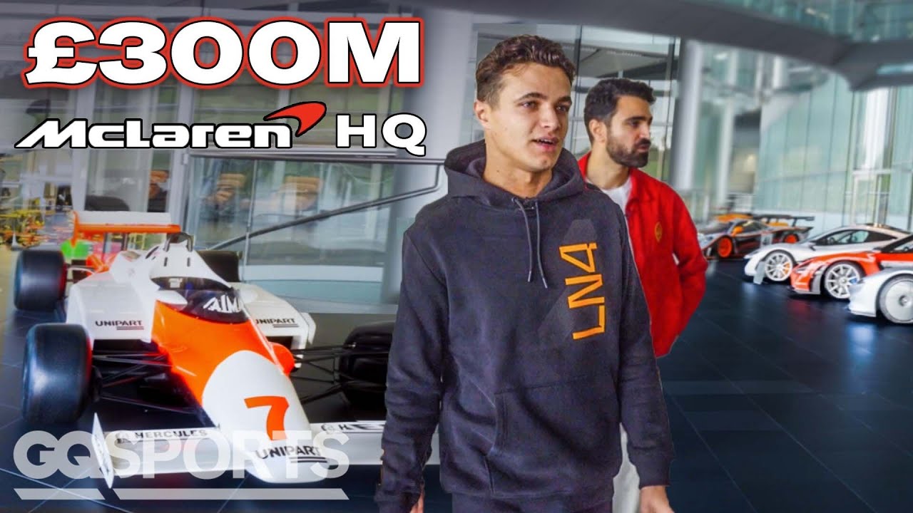 Inside McLaren’s £300M+ HQ with F1 Driver Lando Norris | All Access | GQ Sports