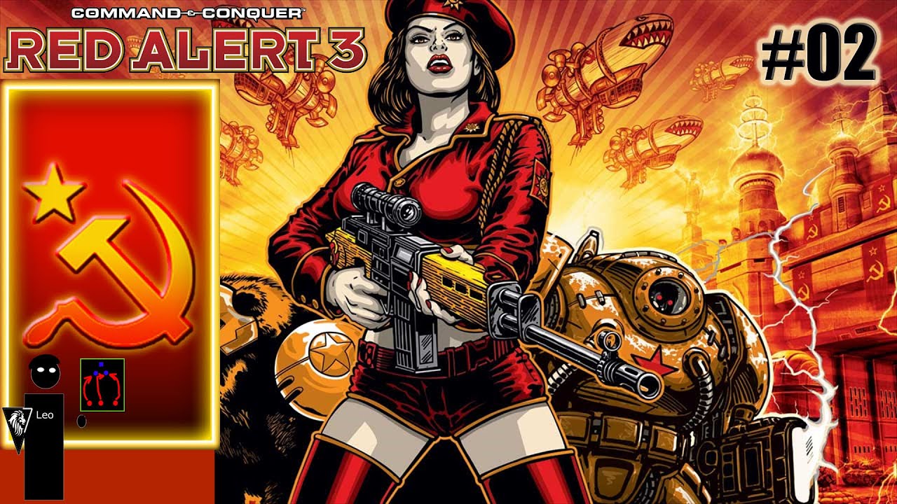 Red Alert 3 (Soviets) #02 Heading into the motherland's nether regions