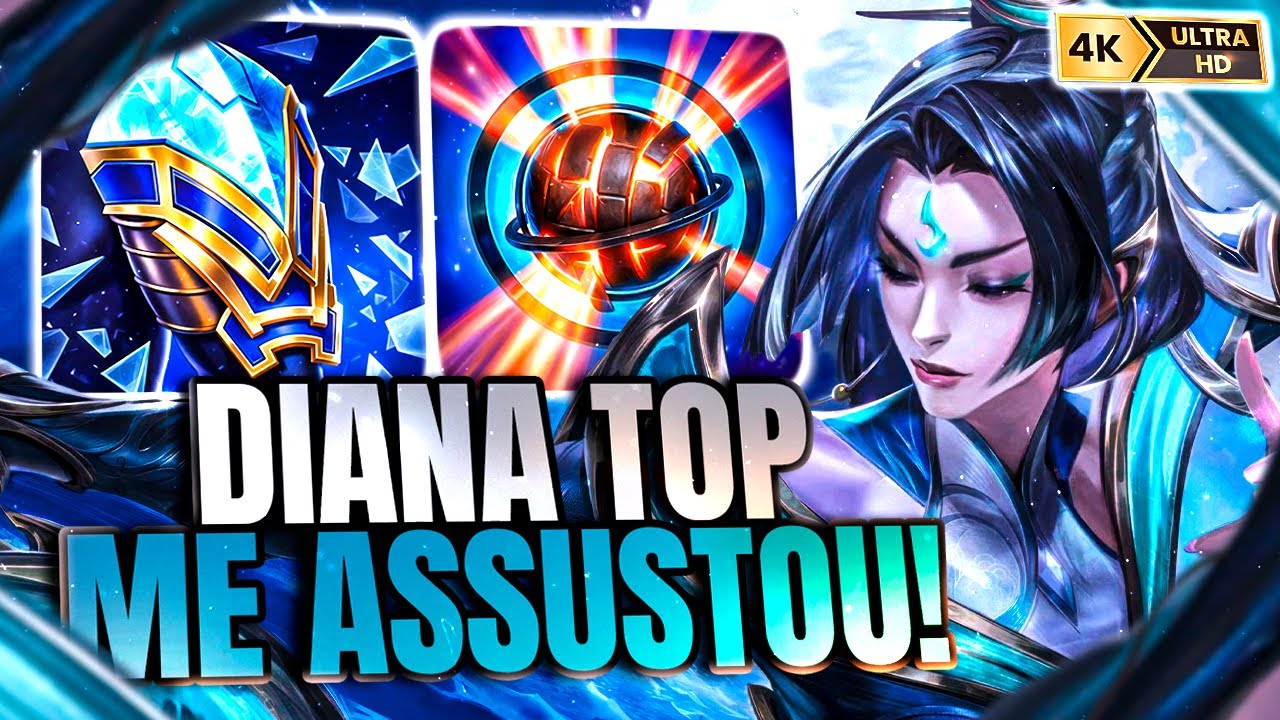 META CHINÊS? APRENDA A JOGAR DE DIANA TOP! | LOL WILD RIFT