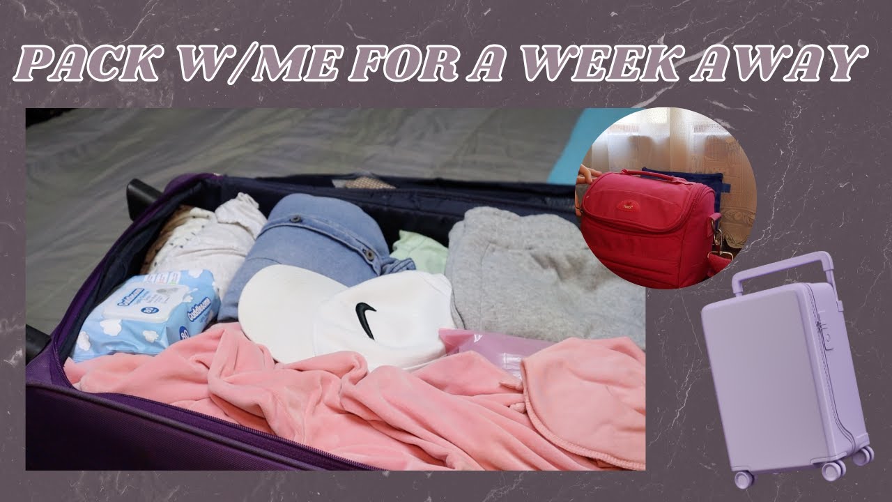Pack With Me for a Week Away!