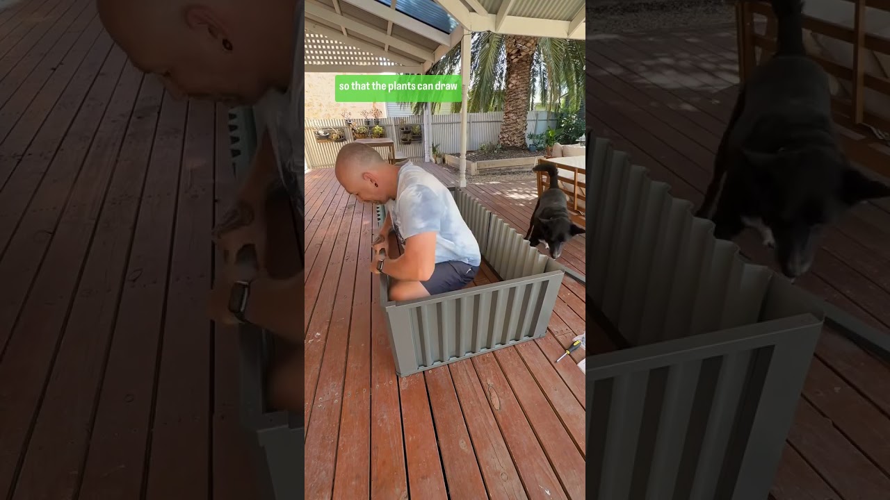 Assembling the WaterUps Oasis 1680 Wicking Bed | WaterUps - Wicking Our World