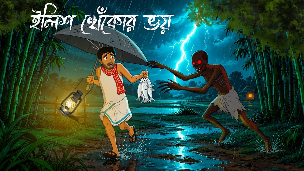 ইলিশ খেঁকোর ভয় I Horror Animated Stories I Bengali Horror Animation IKuhok Animation IHaunted