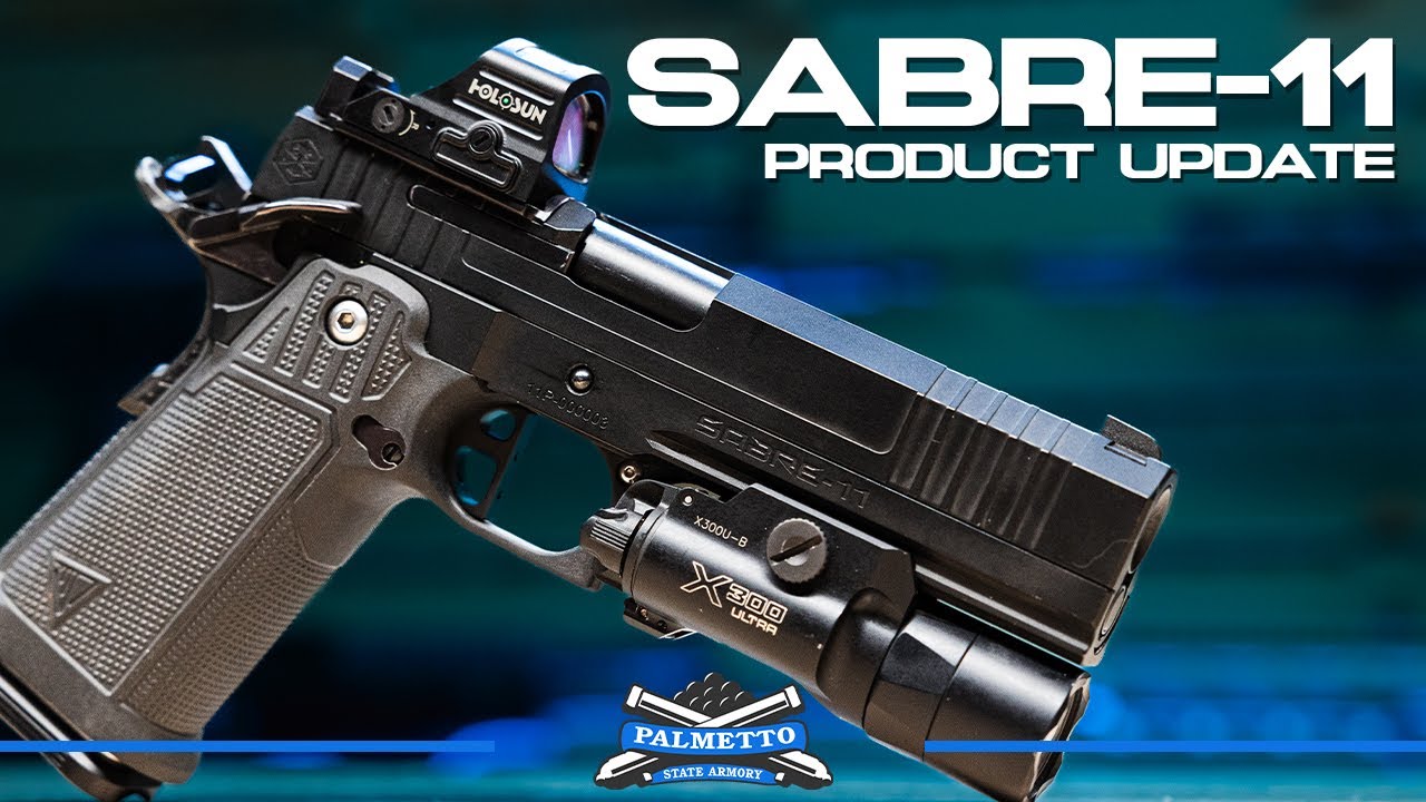 Пистолет SABRE-11 | Двухрядный 9-мм пистолет 1911 — Обновление с выставки Shot Show 2026 | Palmet...