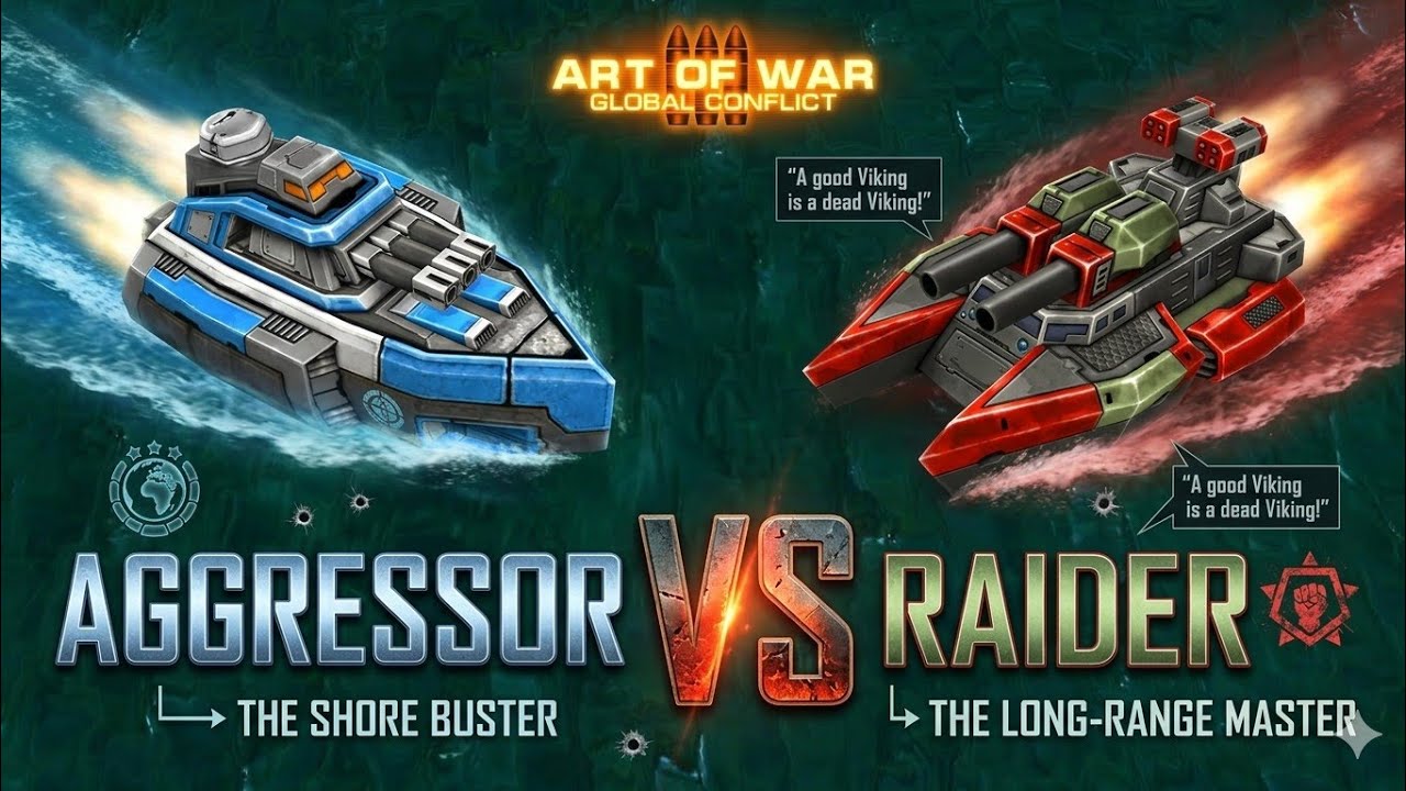 3vs3 - Modified Aggressor Raider   ( Art of war 3 )