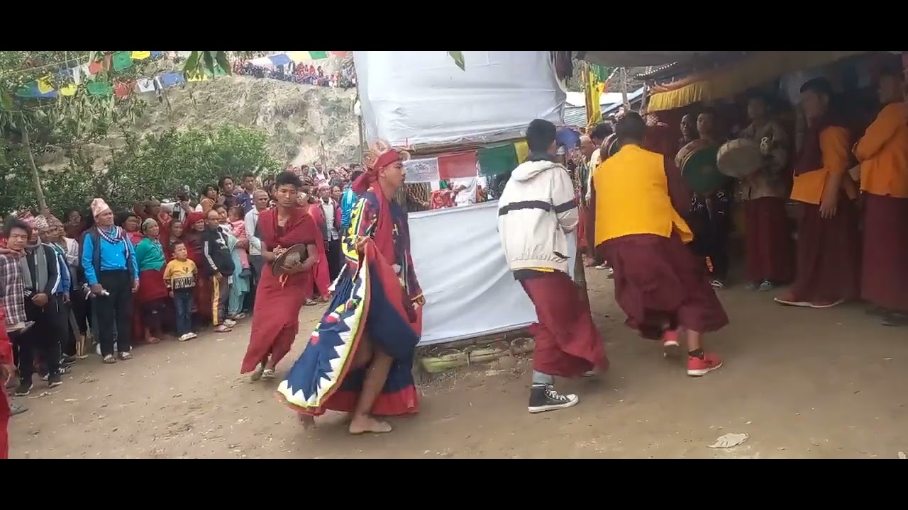 Ghewa in tamang death rituals |  nuwakot kakani lama dance | Gaubesi Online Tv
