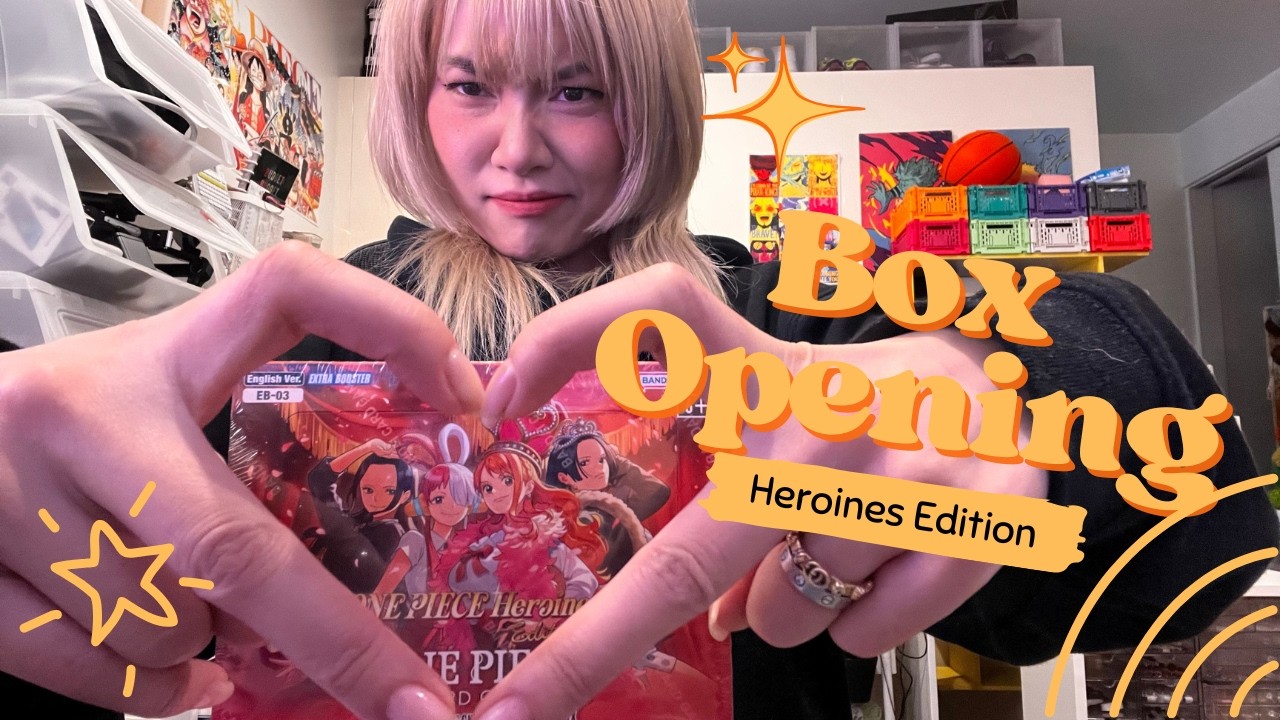 🔴 Opening One Piece Heroines EB03 Booster Boxes!!