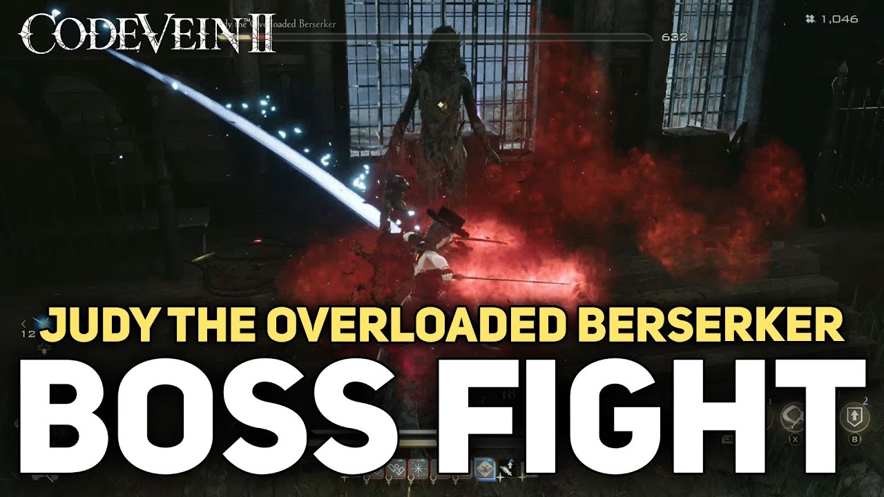 Code Vein 2 - Judy The Overloaded Berserker Boss Fight
