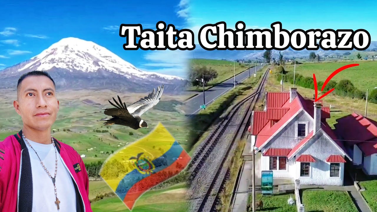 Así se ve el majestuoso Taita Chimborazo desde las alturas