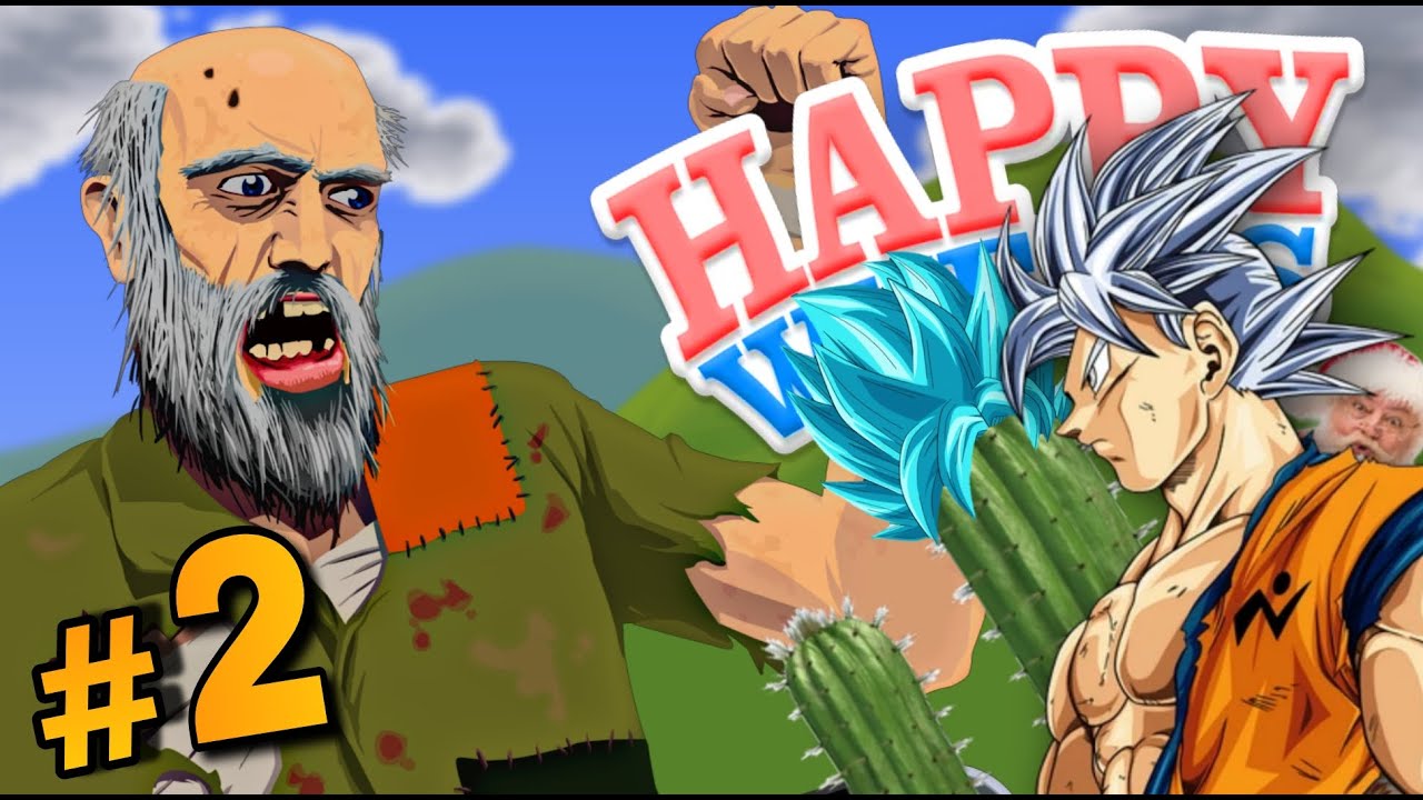 ¡EL PODER DE GOKÚ DESTRUYE HAPPY WHEELS! | Happy Wheels - #2